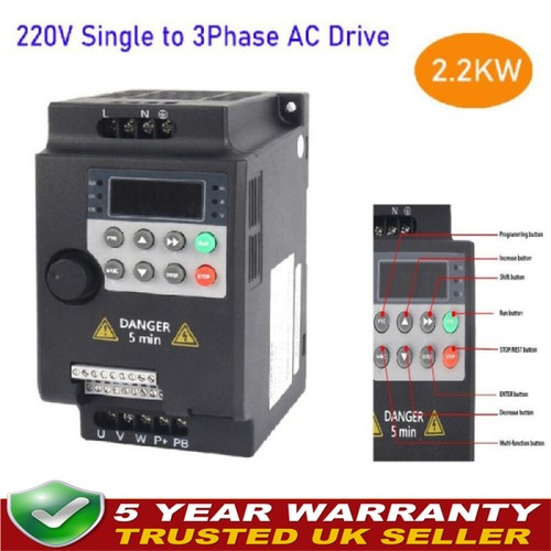 2kw 220v vfd frequency speed - 2.2kw,
