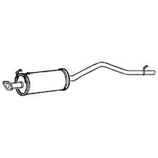 Klarius Tail Pipe With Back