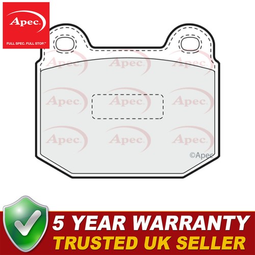 Apec front brake pads set - pads,