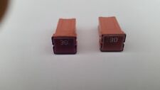 Vauxhall Opel Zafira  Astra Volvo Fuses, 2 x 30 amp box J type slow blow fuses 