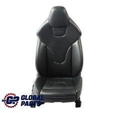 Audi S4 B8 Avant Sport Front Seat Heated Electric Right O/S Leather Soul Black