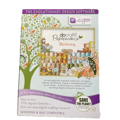 Docrafts papermania birdsong - docrafts, papermania.