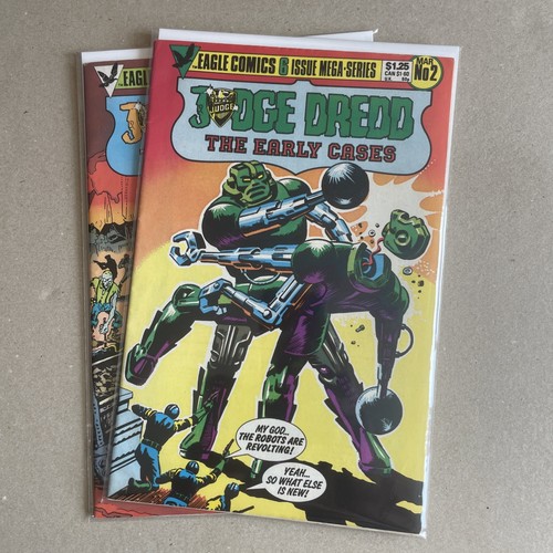 Judge dredd early cases - dredd, &