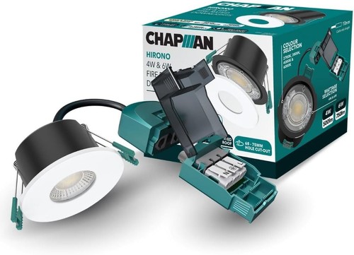 Chapman led 6w fire rated - &,