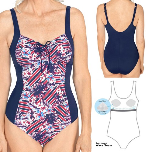 Pocketed swimming costume - swimming,
