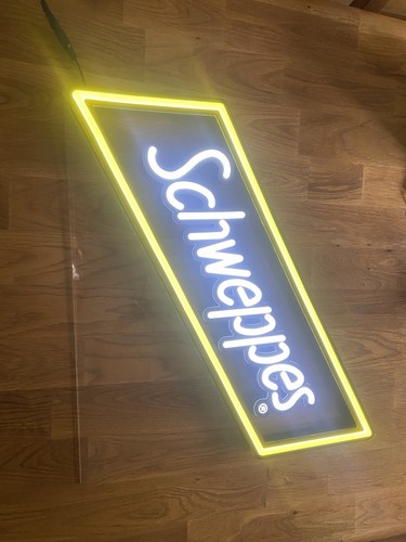 Brand new schweppes led - led, bar