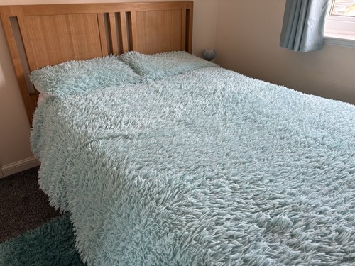 Gorgeous duck egg super cosy - gorgeous,