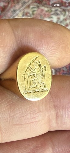 Antique 18ct yellow - yellow, gold