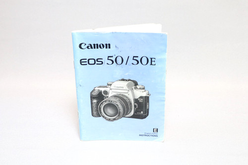 Canon eos 50e instruction - canon, 50/50e