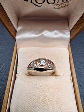 9ct Gold Diamond Ring Clogau
