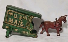 Vintage Cast Iron U.S. Mail