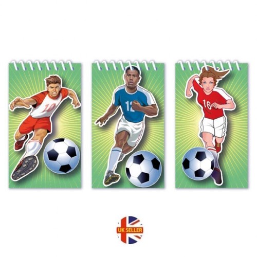 Football note books - pads, book