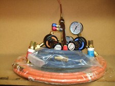 Oxygen & Propane lightweight gas brazing/heating kit Oxy Prop 10 metres set