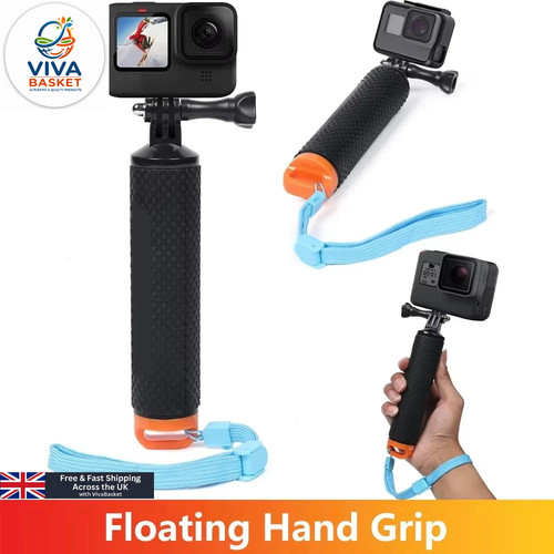 Floating hand grip - hand, selfie
