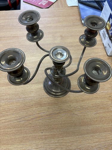 Vintage silver plated arm - plated, 4-arm