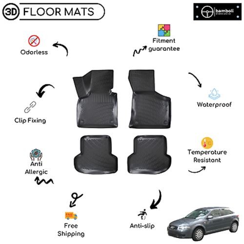 Molded interior car floor - molded,