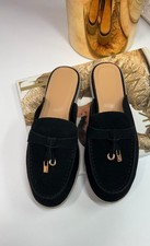 Womens Slip On Mule Loafers