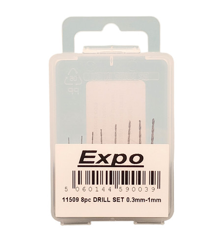 Expo tools 8pc drill - expo, set