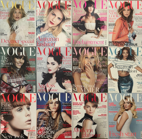 Vogue british magazine - vogue, uk