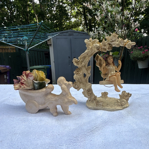 Fairy figurine ornament - figurine, on