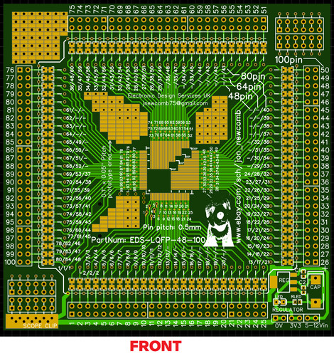 1pc qfp lqfp - 1pc, tqfp