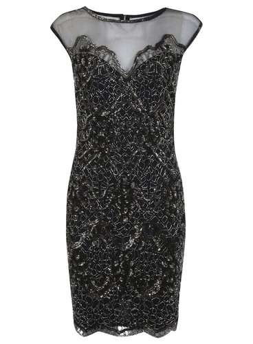 Miss selfridge luxurious black - luxurious,