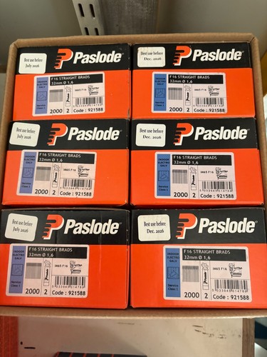 Paslode 2nd fix nails lot - 2nd,