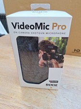 Rode VideoMic Pro Microphone Boxed With  Windscreen. Mint