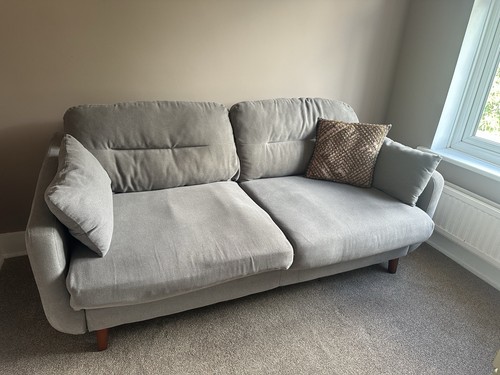 Light grey upholstered - light,