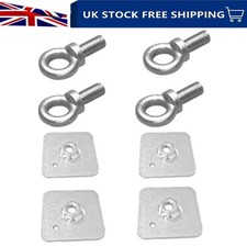 4X Seat Belt Harness Eye Bolts