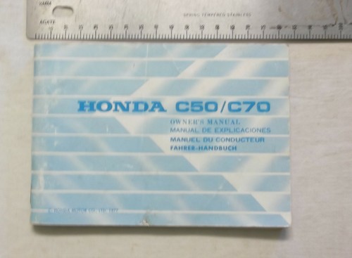 1977 honda c50 c70 - 1977,
