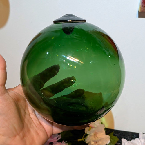 Green glass japanese - glass,