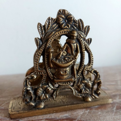 Small antique solid brass - small,