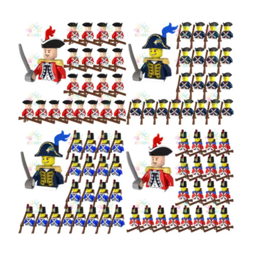 Custom lego redcoat - custom, bluecoat