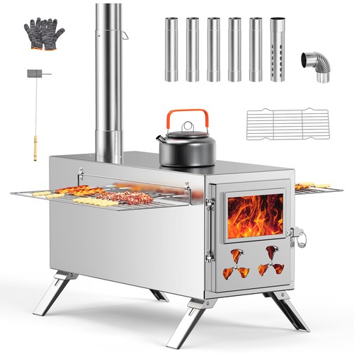 Portable wood stove camping - portable,