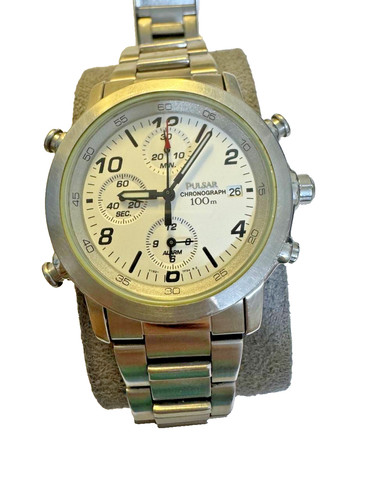 Pulsar watch mens - watch, chronograph