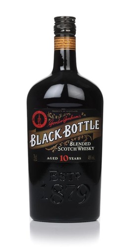 Black bottle year old - bottle,