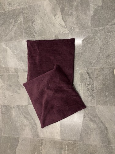 Wine coloured cushion covers - coloured,