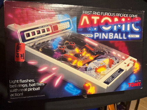 Tomy atomic arcade pinball - atomic,