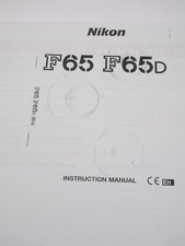 Nikon F65, F65D Camera