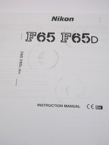 Nikon f65 f65d camera - f65d,