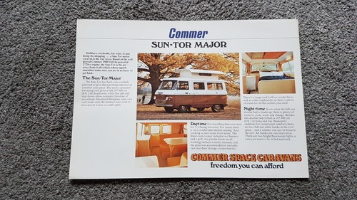 Commer sun tor - commer, campervan