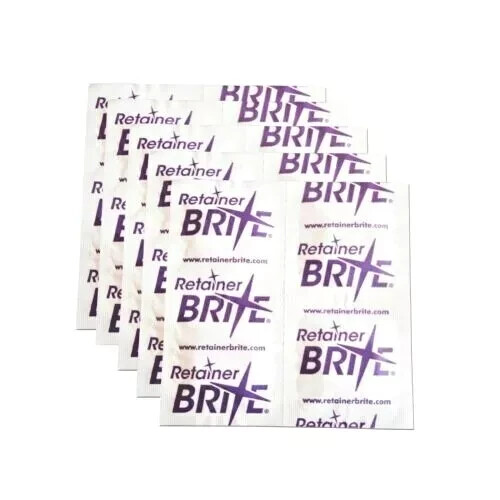 Retainer brite cleaning - retainer,