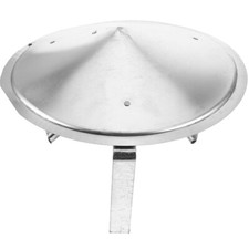 Chimney Flue Cap Vent Cover Roof Top Rain Hat Household Heating Stove