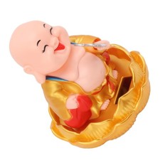 Solar Nodding Buddha Statue