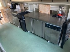 Fagor Advance 700 2 Door Gastronorm Counter Freezer ACN-2G with upstand 