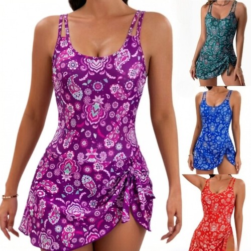 Floral swim dress swimming - dress,