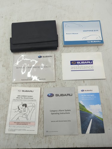Subaru impreza owners manual - impreza,