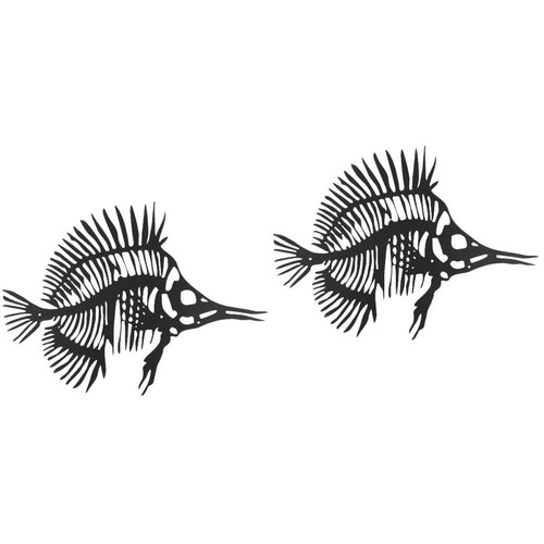 2pcs metal wall arts - wall,