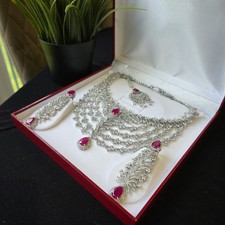 Bespoke rubies statement - bespoke,